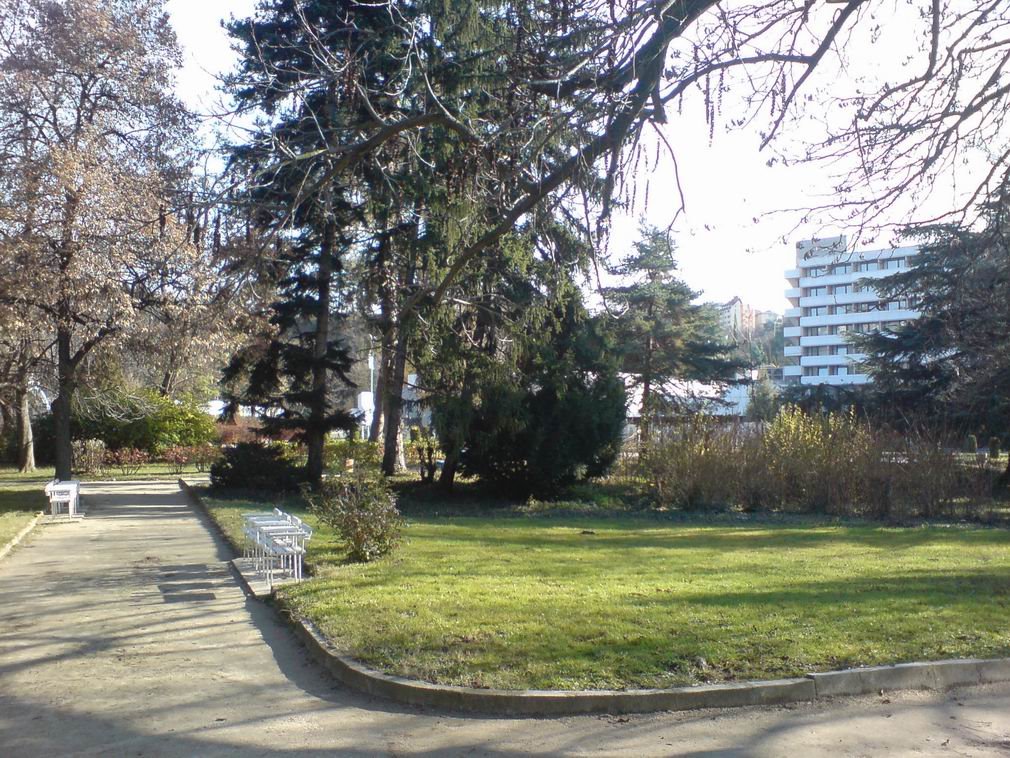 Паркът в град Сандански / Town Sandanski, Bulgaria - Park, Сандански