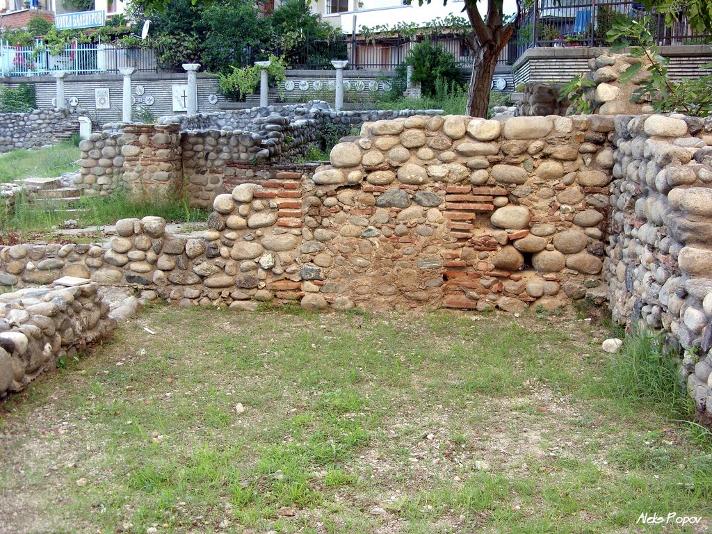 Bulgaria - Sandanski - Сандански - Археологически обект "Ранно Християнски комплекс", Сандански