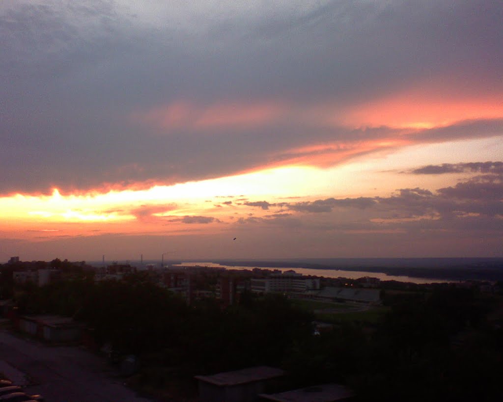 The Sunset in Svishtov, Свиштов