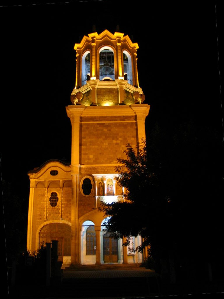The church of Kolio Ficheto by the night, Свиштов