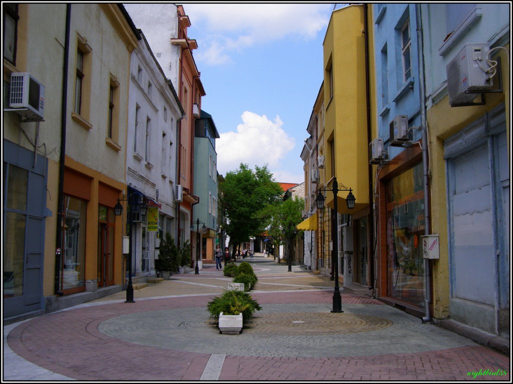 Haskovo - street, Хасково