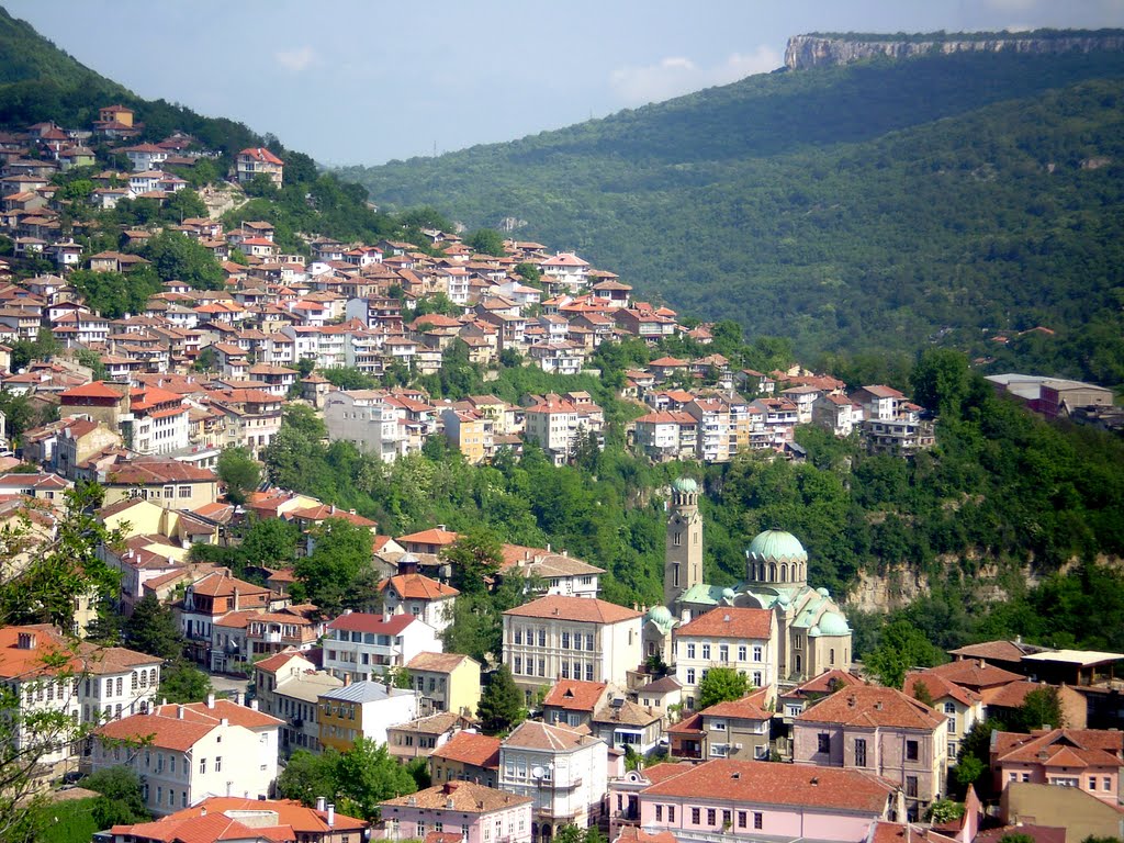 Изглед от хълм "Света Гора"/Велико Търново/View from the hill "Sveta Gora"/Veliko Tarnovo, Велико Тарново