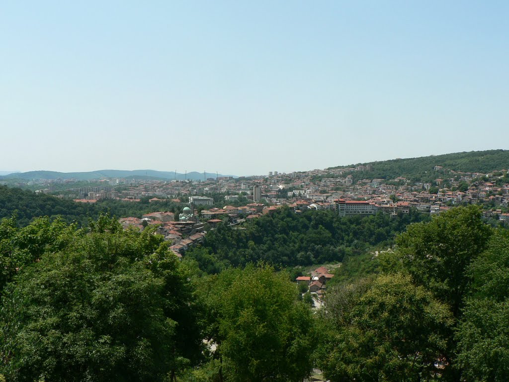 Гледка към града / View to the city, Велико Тарново