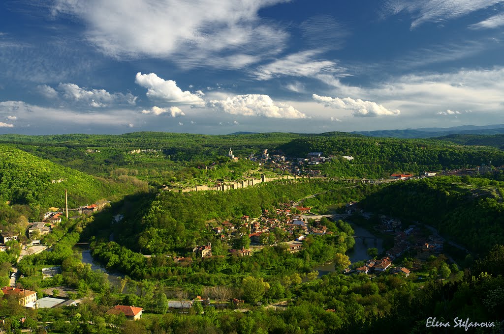 Търново - Царевец и Янтра /Tarnovo - Tsarevets and Yantra river, Велико Тарново