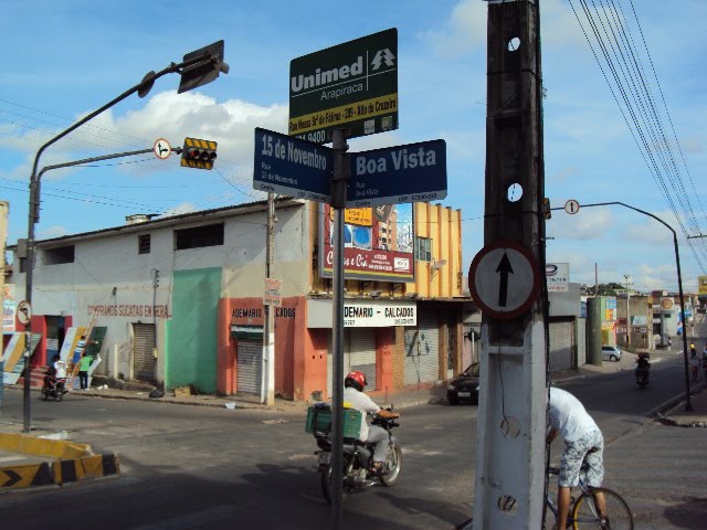 Rua Boa Vista com 15 de Novembro, Centro de Arapiraca, Арапирака