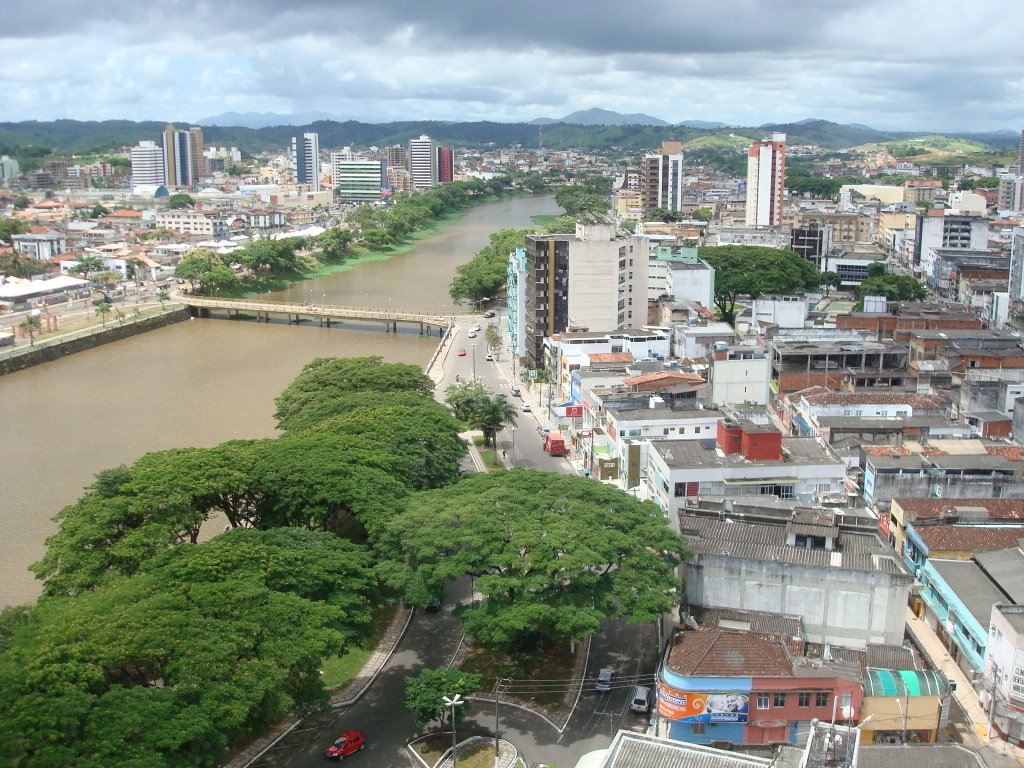 Itabuna - Vista do Rio Cachoeira, Итабуна