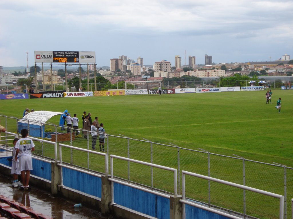 Cidade de Anápolis vista do Estádio Jonas Duarte, Анаполис
