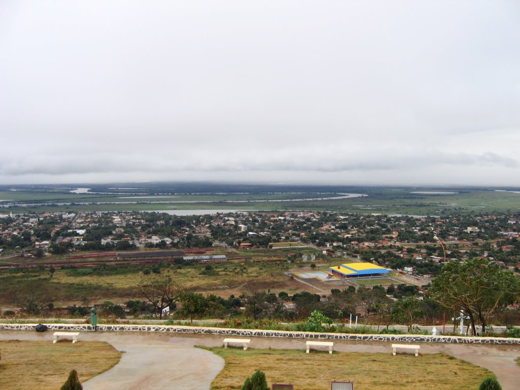 corumbá, vista do cristo, ms, Brasil, Корумба