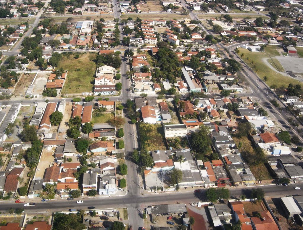Vista aérea parcial - Corumbá, MS, Brasil., Корумба