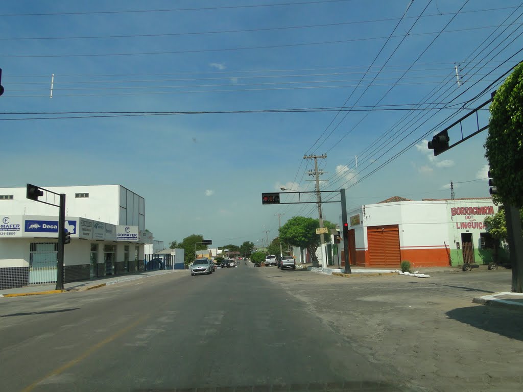 Rua América saindo para Ladário - Corumbá/MS., Корумба