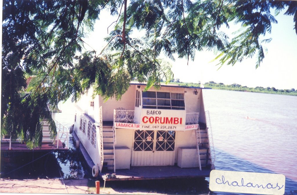 Chalanas-Rio Paraguai-Corumbá-MS, Корумба