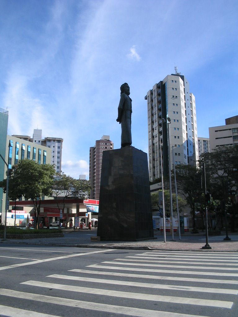 Praça Tiradentes - Belo Horizonte - MG - 19º 55 48.27" S 43º 55 53.76" W, Белу-Оризонти