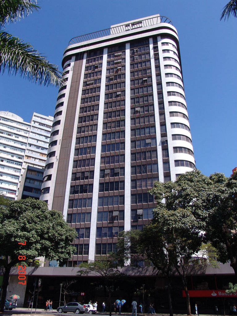 Edifício Mirafioli-Av.Afonso Pena Com Rua Guajajaras - Belo Horizonte - MG - 19º 55 34.29" S 43º 56 2.45" W, Белу-Оризонти