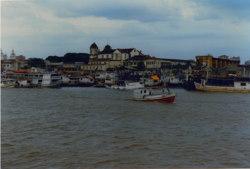 Belém do Pará - vista do Guamá -  by LAMV, Белен