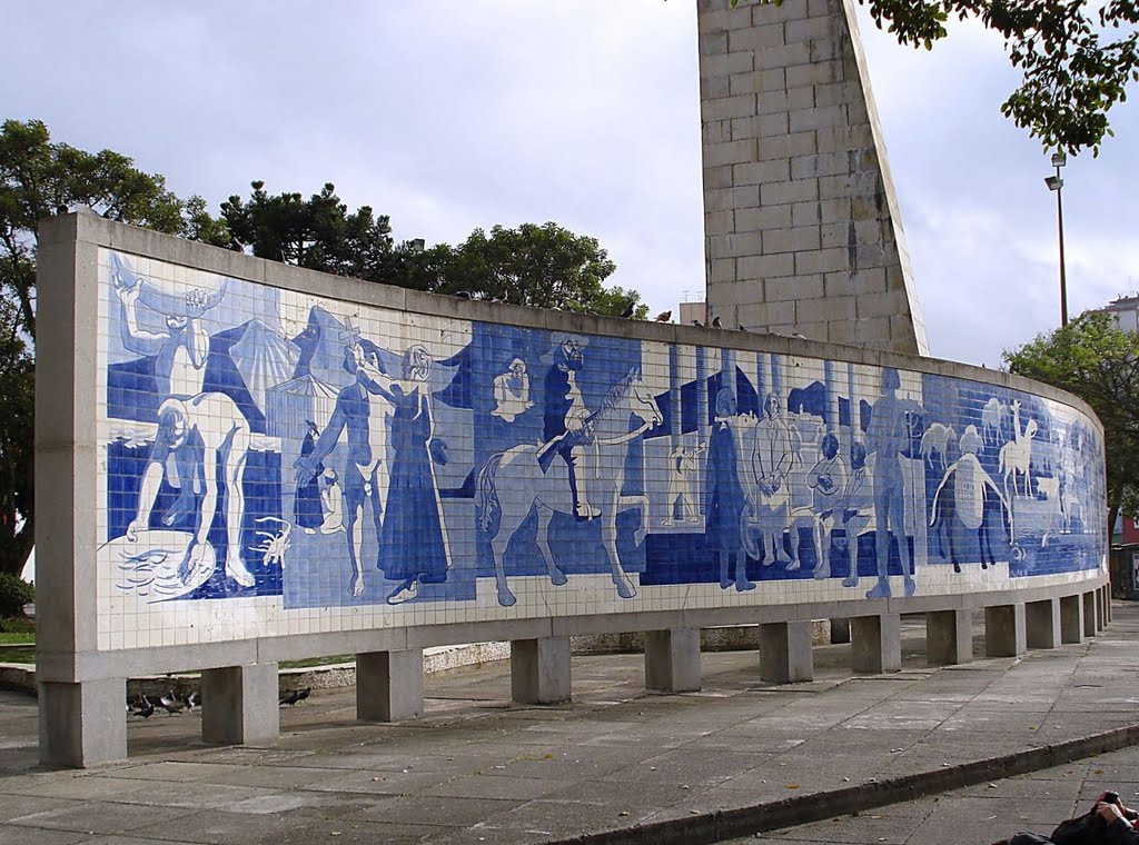 Tiles Panel designed by Poty Lazzarotto, Curitiba/PR, Куритиба