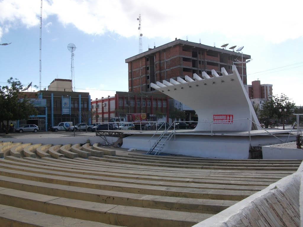 Auditório - Praça da Catedral - Petrolina, Brasil, Петролина