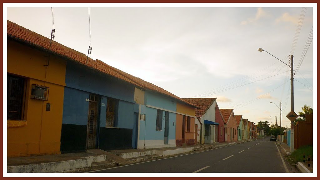 Vila da casa dos trabalhadores da antiga Estrada de Ferro, Парнаиба