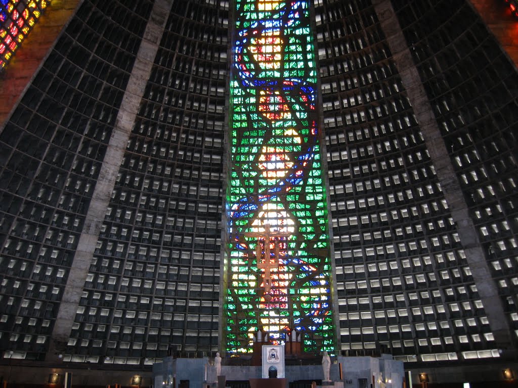 Cathedral of Sao Sebastao (inside), Вольта-Редонда