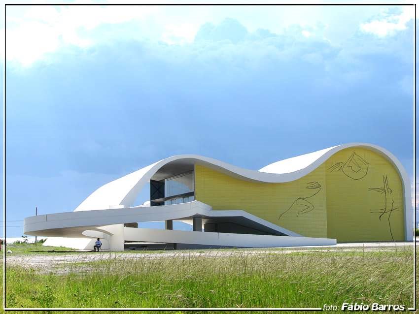 Passeio de Niemeyer  -  Foto: Fábio Barros (www.cidade3d.uniblog.com.br), Нитерои
