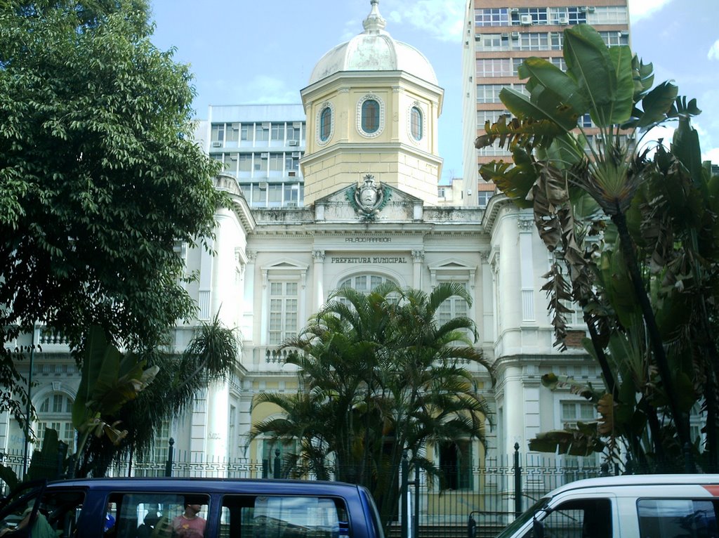 A antiga Prefeitura de Niterói, RJ, Нитерои