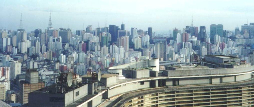 São Paulo (desde o Edifício Itália), Brasil., Бебедоуро