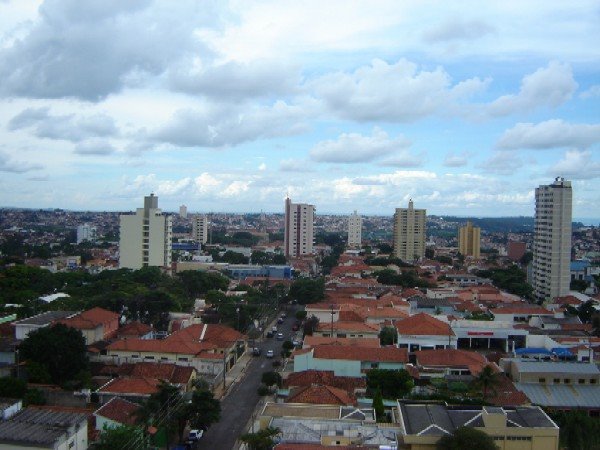 Vista Parcial Centro Sentido Nordeste, Ботукату