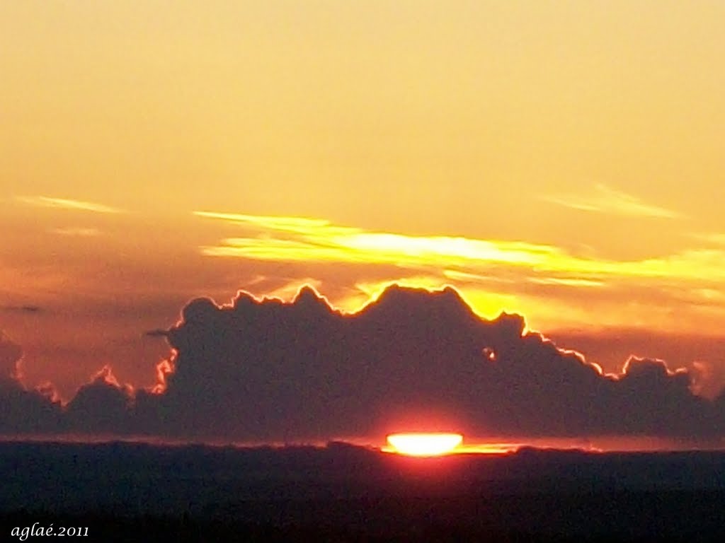 pôr-do-sol no Viamão, Ботукату
