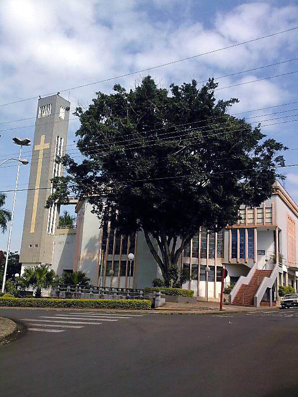 Igreja São Sebastião - Fev/2008 - Jaú/SP, Жау