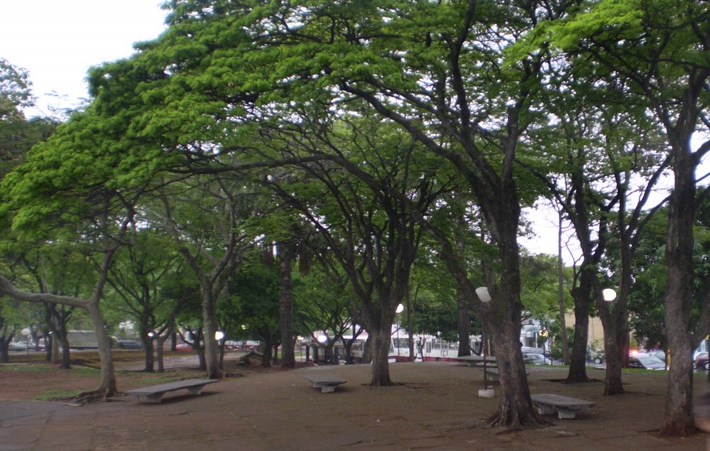 Praça Da Estação Rodoviária - Jaú, Жау