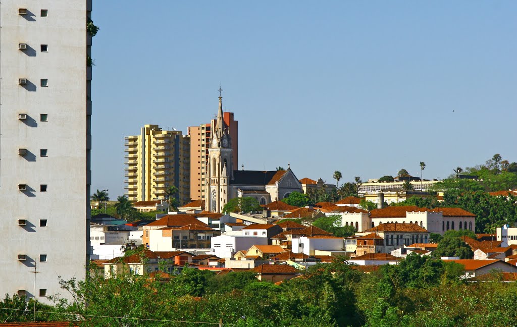 Vista parcial da Cidade de Jaú, Жау