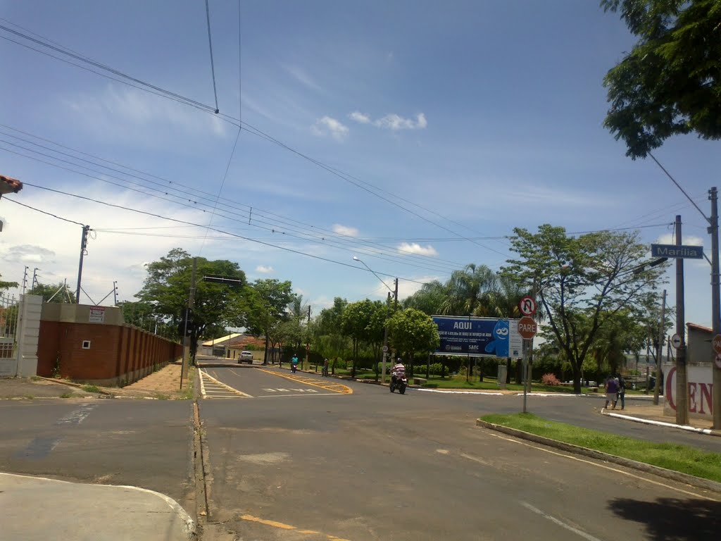 Ruas do bairro Bela Vista - Catanduva-SP em 06/01/2012, Катандува