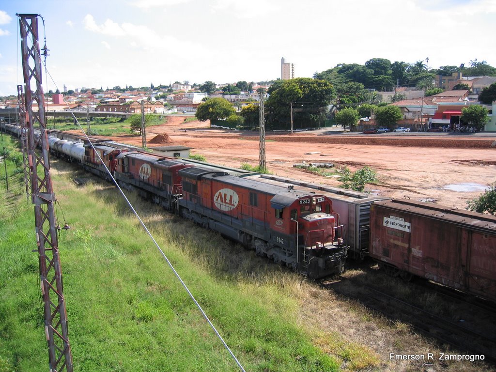 trens da ALL em Limeira / ezamprogno, Лимейра