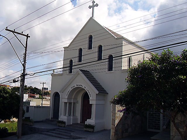 Capela Nossa Senhora de Lourdes - Marília/SP - Jun/09, Марилия