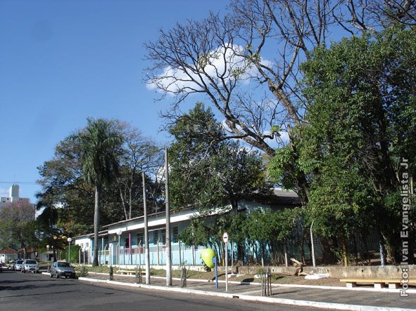 Fachada latteral do Parque Monteiro Lobato - Marília/SP, Марилия