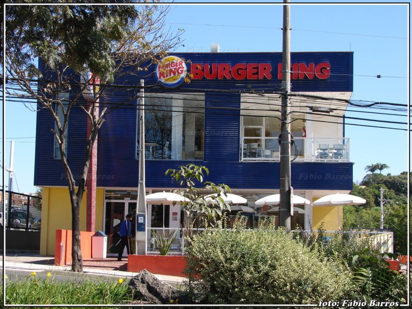 Burger King - Sorocaba-  Foto: Fábio Barros (www.cidade3d.uniblog.com.br), Сорокаба