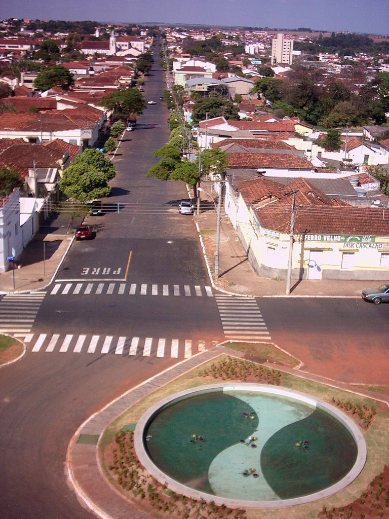 Vista de Araguari do alto do Palacio  ☺, Арагуари
