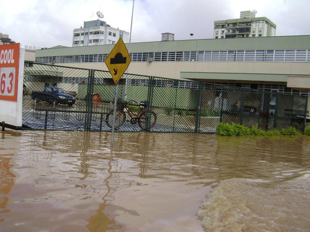 Hospital Marieta Konder - Enchente 11/2008, Итажаи