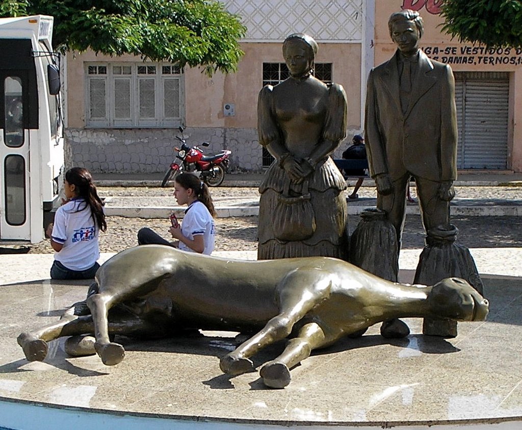 Boa Viagem - O Alferes e a Bela (Monumento à Fundação da Cidade), Крато