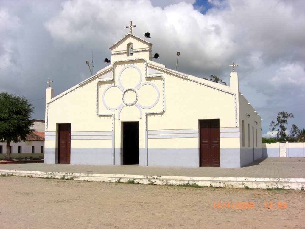 Igreja-Matriz do Distrito de Lagoa do Mato - Paróquia de N.S. do Carmo (Festa: 16/7), Крато