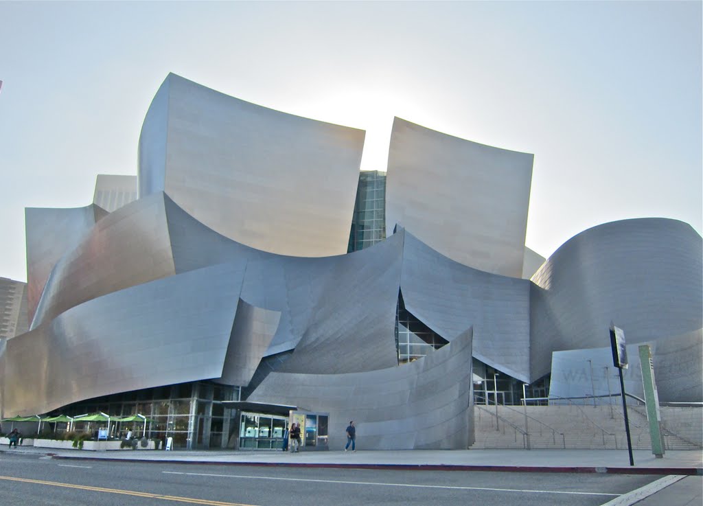 Walt Disney Concert Hall. L. A., Лос-Анджелес