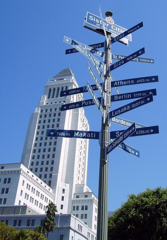 LA city hall, Лос-Анджелес