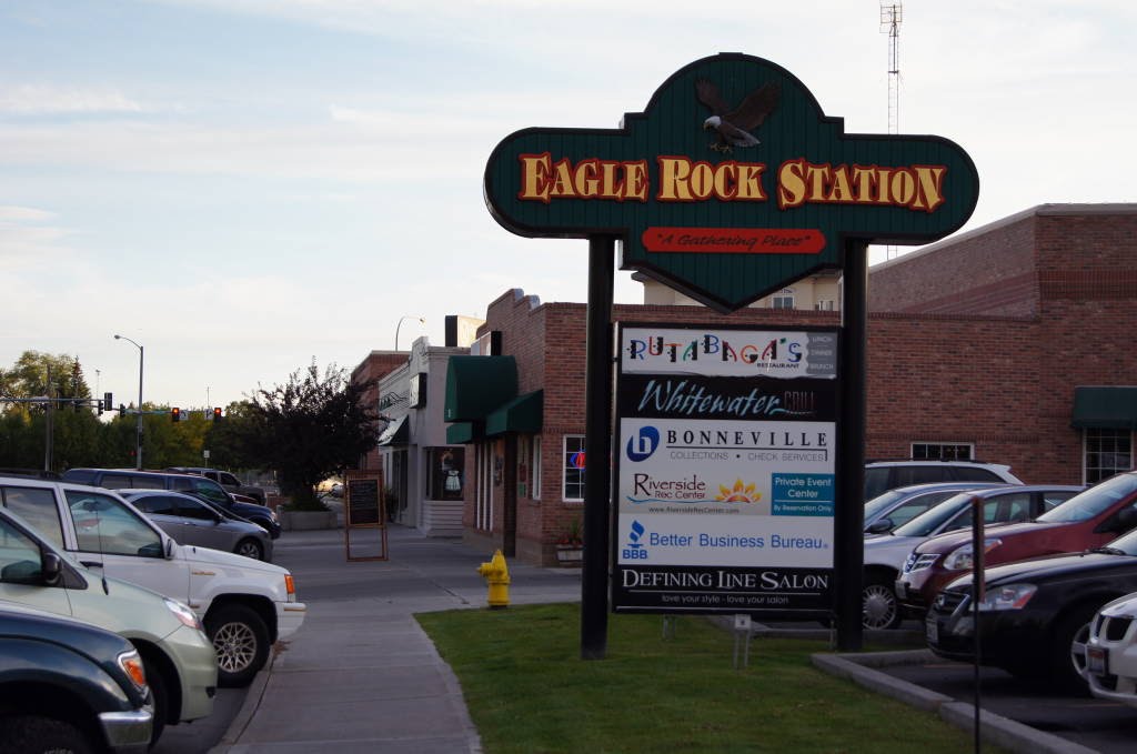 Eagle rock station at Idaho falls, Айдахо-Фоллс