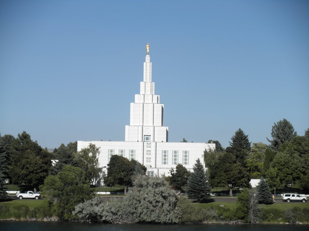 Idaho Temple in Idaho Falls, Айдахо-Фоллс
