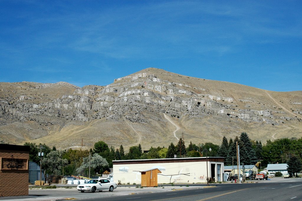 The view from downtown Arco Idaho, Арко
