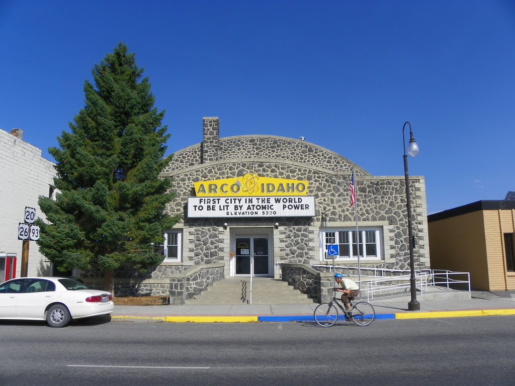 City Hall, Arco, Butte County, Idaho, Арко