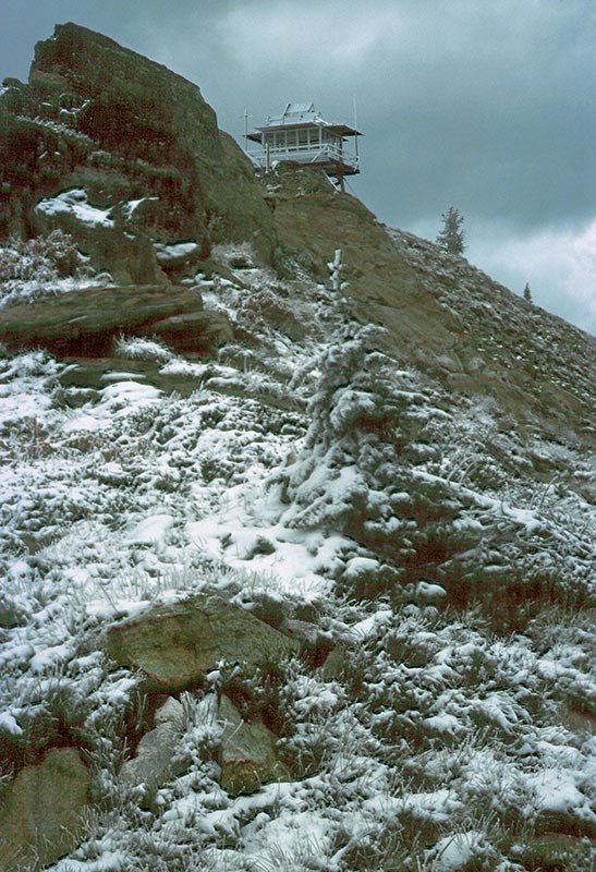 Coolwater Mountain fire lookout, Барли