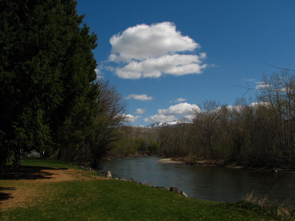 Boise River and Mountains, Бойсе