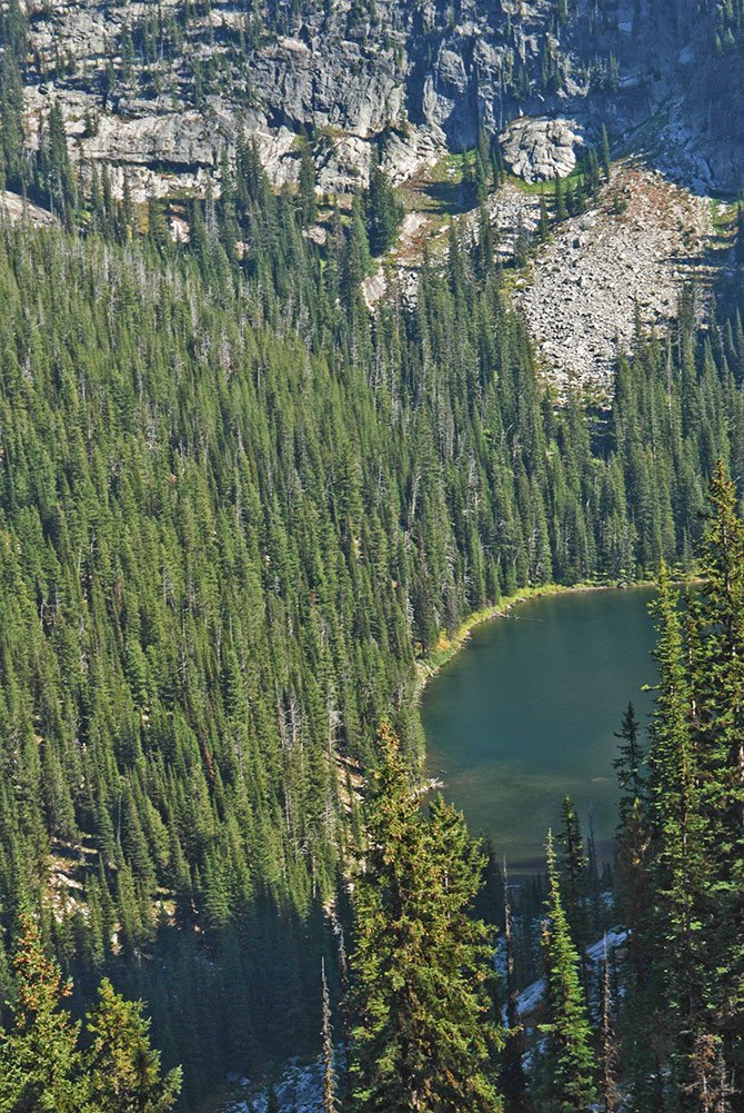 Lower Gospel Lake, Gospel Hump Wilderness, Маунтейн-Хоум
