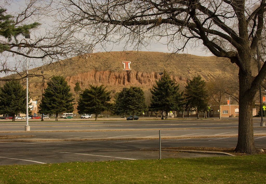 Red Hill at Idaho State Univ. From the west., Покателло