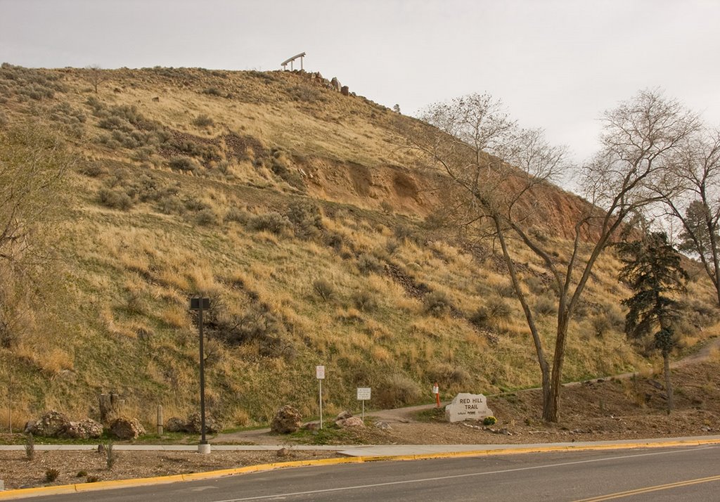 At the base of Red Hill. Idaho State University, Покателло